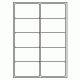 419 - Label Size 97mm x 56.5mm - 10 labels per sheet