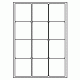 441 - Label Size 63.5mm x 71mm - 12 labels per sheet