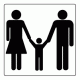 619 - Family Sign - 100mm x 100mm