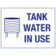 624 - Tank Water in Use - 300mm x 225mm
