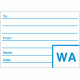 666 - WA Transport Labels (On Rolls) - 97mm x 70mm
