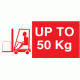 675 - Up to 50kg (On Rolls) - 84mm x 39mm