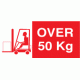 676 - Over 50kg (On Rolls) - 84mm x 39mm