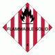 936 - Flammable Solid 4 (On Rolls) - 26mm x 26mm