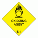 939 - Oxidizing Agent 5.1 (On Rolls) - 26mm x 26mm